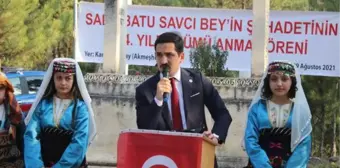 Şehit Saru Batu Savcı Bey, mezarı başında anıldı