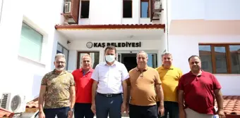 Kaş Belediye Başkanı, Silopi Görümlü Belediyesi heyeti ile bir araya geldi