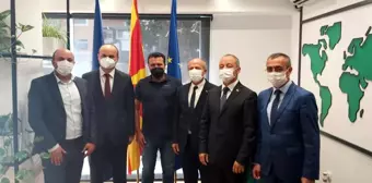 Vali Canalp, Kuzey Makedonya Başbakanı Zaev ile görüştü