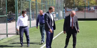 Son dakika: AK Parti Karaman Milletvekili Şeker, spor yatırımlarını inceledi