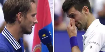 Sevgiye alışık değil! Djokovic, ilk kez destek gördüğü maçı kaybedince gözyaşına boğuldu