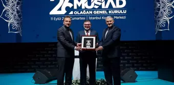 MÜSİAD İzmir Şubesi, Genel Kuruldan ödülle döndü