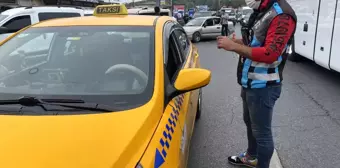 Eminönü'nde taksicilere ceza yağdı