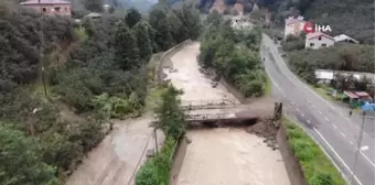 Batlama Deresi taştı, vatandaşlar büyük korku yaşadı