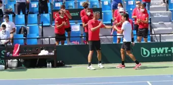 A Milli Erkek Tenis Takımı, Davis Cup Dünya Grubu 2'ye iyi başladı