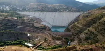 AFŞAR HADİMİ BARAJI'NDA SU TUTULDU