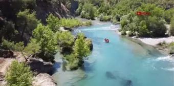 KÖPRÜLÜ KANYON'DA YAZ BİTMİYOR