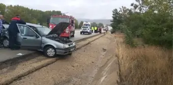 Karabük'te zincirleme kaza: 1 yaralı