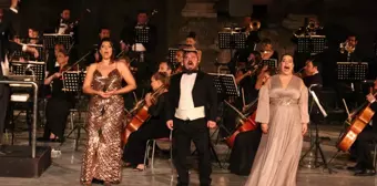 28. Uluslararası Aspendos Opera ve Bale Festivali kapanışını 'Gala Konser' ile yaptı