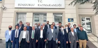 AK Parti Çorum Milletvekili Kaya: 'Sungurlu'daki tarım arazilerini su ile buluşturacağız'