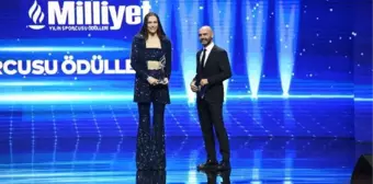 Gillette Milliyet Yılın Sporcusu Ödülleri'nde Eda Erdem'e ödül