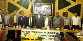 Erzurumlular istişare toplantısında buluştu