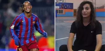 İsmini Ronaldinho'dan alan Suriyeli kadın futbolcu Rona, dünyaya seslendi! Rekoru kimse görmedi