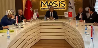 Kırgızistan Enerji ve Sanayi Bakanı Bekmurzayev'den MASİS'e ziyaret