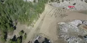 KAYBOLAN SÜRÜ DRON İLE BULUNDU