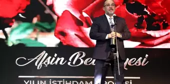 Afşin Belediyesine 'Yılın İstihdam Projesi Ödülü'