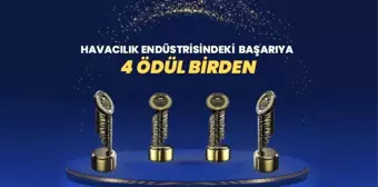 Havacılık endüstrisindeki başarıya 4 ödül birden