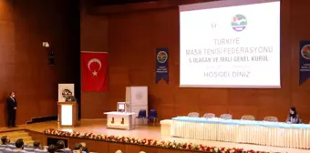 Masa Tenisi Federasyonu'nun yeni başkanı Oktay Çimen oldu