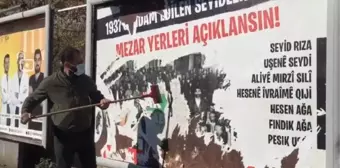 SEYİT RIZA'NIN ÖLÜM YIL DÖNÜMÜ ÖNCESİ ASILAN AFİŞLER KALDIRILDI