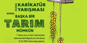 'Başka Bir Tarım Mümkün' temalı ulusal karikatür yarışması için başvurular başladı