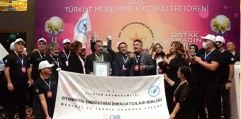 2021 TÜRKİYE MÜKEMMELLİK ÖDÜLÜNÜN SAHİBİ BURSA OTOMOTİV LİSESİ