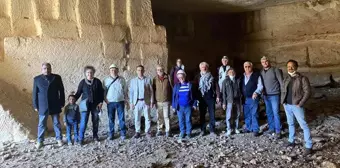 Dünya Harran Bazda'da doğal taş yer altı işletmeciliğinin tarihine tanık olacak