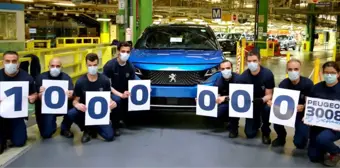 Peugeot 3008'in üretimi 1 milyona ulaştı