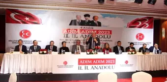 MHP 'Adım Adım 2023, İl İl Anadolu' programı Çankaya'da düzenlendi