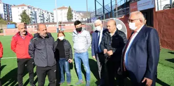 Başkan Posbıyık futbolculara moral verdi