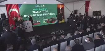 Ankara Büyükşehir Belediyesinin yeni otobüslerinin teslimatı dolayısıyla tören düzenlendi