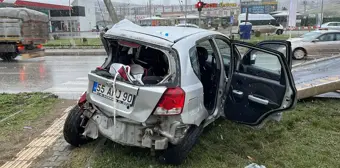 Samsun'daki trafik kazasında 1 kişi öldü, 4 kişi yaralandı