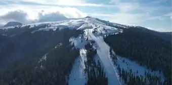 KASTAMONU - Ilgaz Dağı'ndaki oteller yılbaşı öncesi doldu