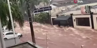 Son dakika: Brezilya'da şiddetli yağışlar sele neden oldu: 1 kayıp