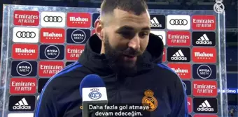 Karim Benzema ''Bu kulüpte böyle bir figür olduğum için çok mutluyum.''