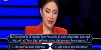 (2015'te İngiltere'de 19 yaşındaki Adam Armstrong) Kim Milyoner Olmak İster 14 Ocak Sorusu Cevabı Nedir? Kim Milyoner Olmak İster 50 Bin TL'lik soru!