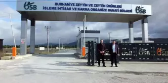 Zeytin OSB'de fabrikalar çalışmaya başladı