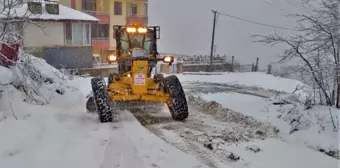 Altınordu'da ekipler kar mücadelesini sürdürüyor