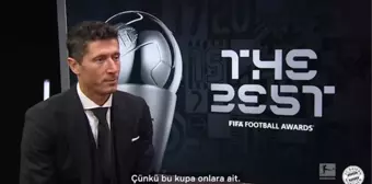 Lewandowski, En İyi Erkek Futbolcu Ödülü'nü Kazandı