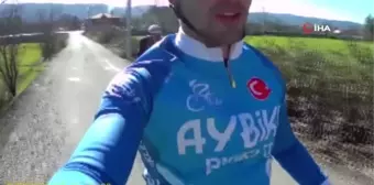 Ağız ve diş sağlığına dikkat çekmek için 850 kilometre pedal çevirdiler