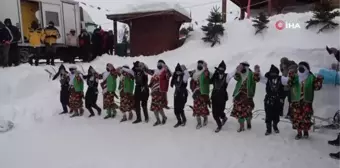 2 bin rakımlı yaylada kış festivali