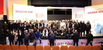 Saadet Partisi Adana İl Başkanlığı'nda bayrak değişimi