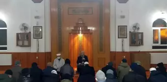 Gediz İmam Hatip Lisesi Tatbikat Camii'nde 'Sabah Namazı Buluşması'