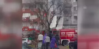 Üsküdar'da apartmanda çıkan yangın söndürüldü