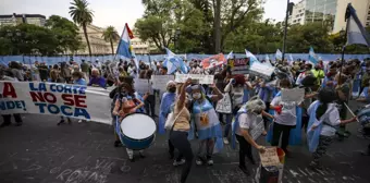 BUENOS AIRES - Arjantin'de 'adaleti savunmak' gösterisi düzenlendi