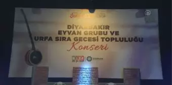 DİYARBAKIR - Eyvan Grubu ve Sıra Gecesi konseri düzenlendi