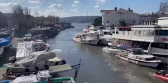 Göksu Deresi'nden akan çamur İstanbul Boğazı'nın rengini değiştirdi