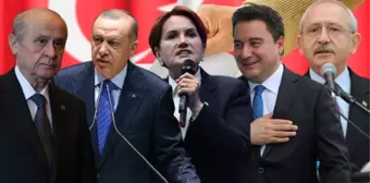 5 araştırma şirketinin başkanı canlı yayında anket sonuçlarını paylaştı! İşte parti parti son oy oranları