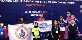 Spor AŞ sporcuları Antalya'dan 11 madalyayla döndü