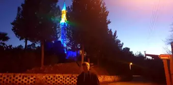 Hayırseverin desteği ile camii, minaresine kavuştu