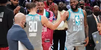 NBA All Star 2022'de LeBron James'in takımı kazandı! Stephen Curry tarihe geçti